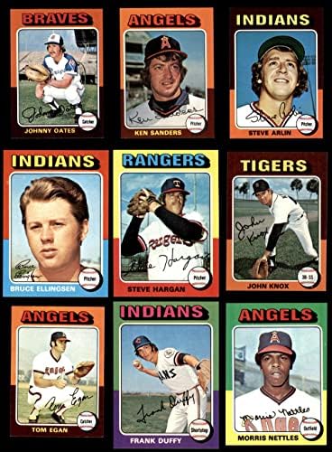 1975 Стартов комплект от 100 картички Topps/Лот (Бейзболен набиране) NM+