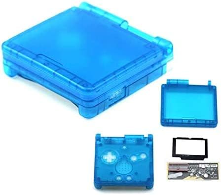 Пълно Тяло Калъф във формата на Миди с Бутони Комплект за отвертки за екрана на Game boy Advance SP GBA SP (Синьо небе)