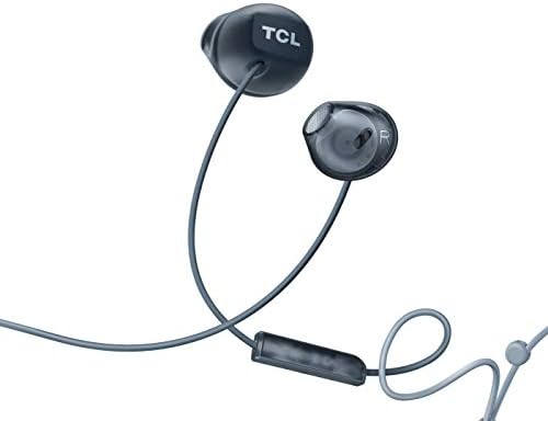 TCL Socl200 ушите слушалки с Кабел, с говорители с диаметър от 12,2 мм за наситени бас и чист звук, вграден микрофон, -