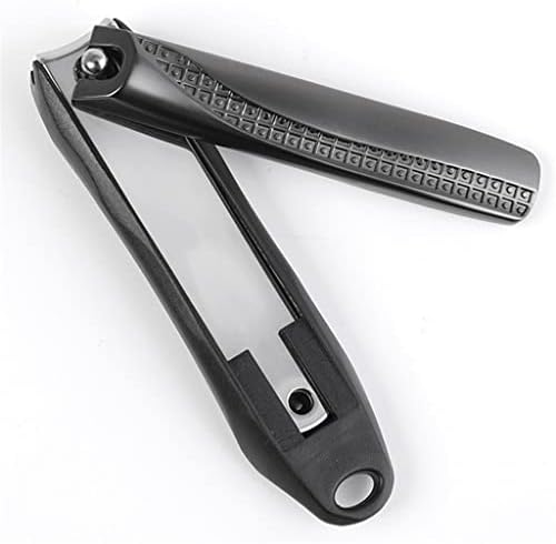 Нокторезачки WETYG от неръждаема стомана, Машинка за нокти, ножица за педикюр, нож за нокти, инструменти за маникюр, Бионический дизайн (Цвят: сив, размер: 9,2 * 2,2 см)