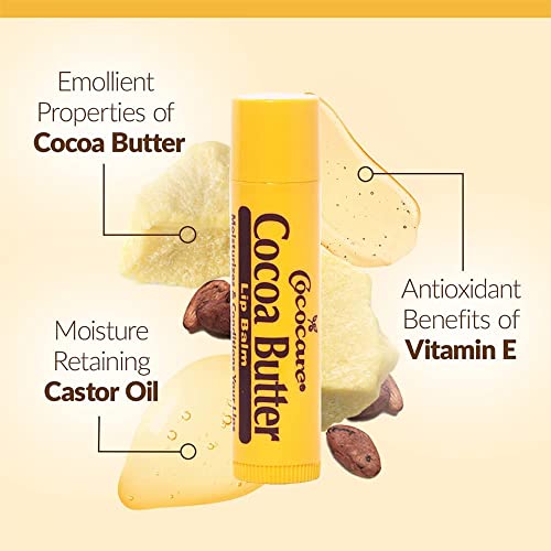 Cococare Балсам за устни с масло от какао 0,15 грама (опаковка от 8 броя)