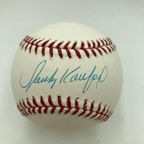Санди Куфакс Подписа Бейзболни Топки на Мейджър Лийг Бейзбол PSA DNA Graded GEM MINT 10 С Автограф
