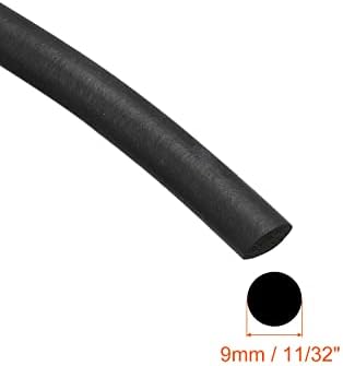 Оборудване запечатване на Уплътнението от пенорезины uxcell, Диаметър 9 мм (23/64 ), Кръгла гума EPDM с дължина 6 метра (19,69 фута) за полагане на ръце, Склад, Комплект, пяна дъс?