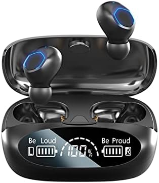 Безжични Слушалки Qonioi TWS Bluetooth, Спортни Слушалки TWS Bluetooth, Тапи За Уши с Бинауральным Субуфер, Тъчпад Слушалки, Водоустойчив Музикални Слушалки С Сверхдлительным жив