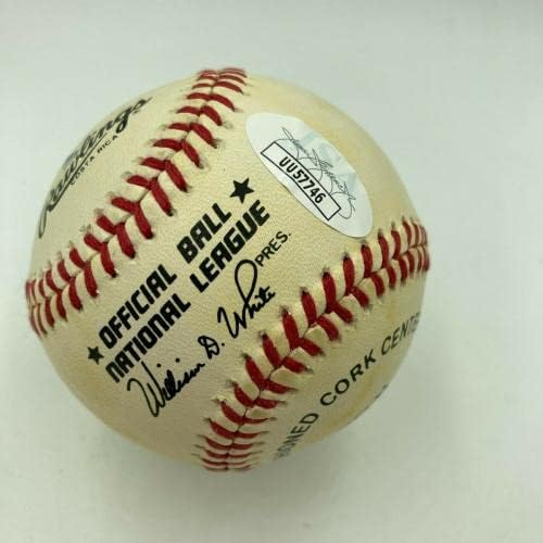 Боби Робинсън е Подписал Официален договор с Легендата Негритянской лига на Мейджър лийг Бейзбол JSA - Бейзболни топки с Автографи