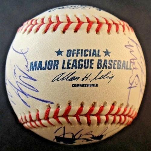 2007 Екипът на Детройт Тайгърс Подписа бейзболни 23 Подпис - Бейзболни топки с автографи