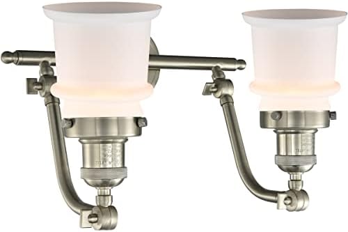 Иновативно осветление 515-2W-SN-G181S-Led лампа за баня с осветление Кантон 2, който влиза в колекция от Franklin Restoration