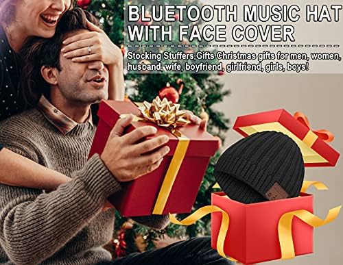 Bluetooth Шапчица, Подаръци за Мъже, Жени, Юноши, Момичета,Уникални Технически Коледни Чорапи За Мъже, Жени, Него