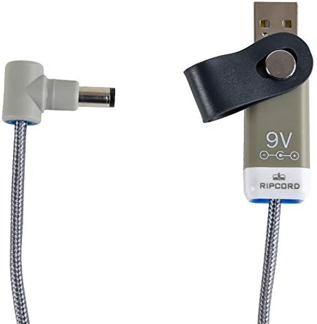 Захранващ кабел myVolts Ripcord от USB до 9 vdc, съвместим със системи за видеонаблюдение Lorex LW2232, LW2232PK2B, LW2962, MC2731