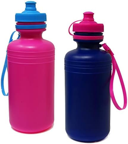 СНИПП. Неонови Бутилки за вода за детски спорт и велосипеди - Спортни Бутилки за вода, с тегло 18 Грама на Партита, Летни Бутилки за напитки