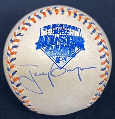 Тони Gwynn Подписа Логото на All Star Game 1992 Бейзболни Падрес JSA - Бейзболни Топки с Автографи