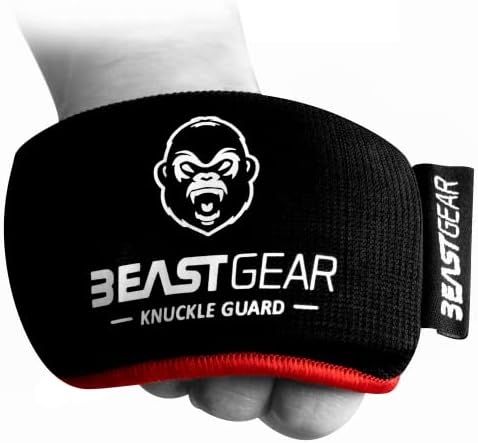 Коленете Beast Gear за бокс - Подобрена Гел защита за ръцете за бойни изкуства, MMA и бойни изкуства