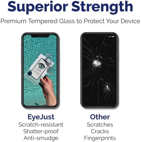 Защитно фолио за екрана EyeJust Blue Light Blocking за iPhone 13 Pro Max / 14 Plus, научно протестированная и валидированная, технология