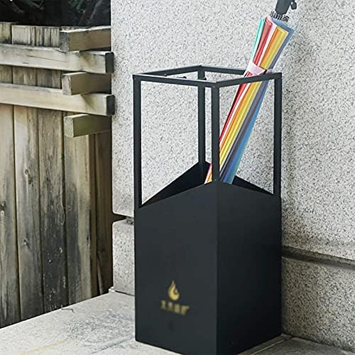 Поставка за чадъри LXDZXY, Метална Стоманена поставка за чадъри, с подвижни тава за капки, 4 Противоскользящими облицовки за краката и