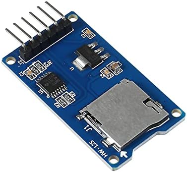 Melife 12 бр. модул за карта Micro SD Карта, Micro SD SDHC TF карта такса за съхранение на Micro SD разширителен Модул на екрана на паметта с чип преобразуване на ниво интерфейс SPI.
