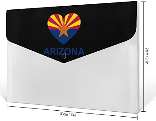 Органайзер за файлове Love Arizona Животнитеакордеон, расширяющаяся папка за файлове, държач за файлове с 6 джобове за училище, домашен офис