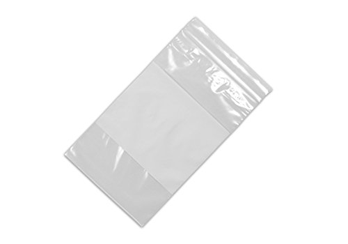 Опаковка LK 4 x 6 2-миллиметровая Однопутная чанта с цип с блок за запис, 1000 / CS