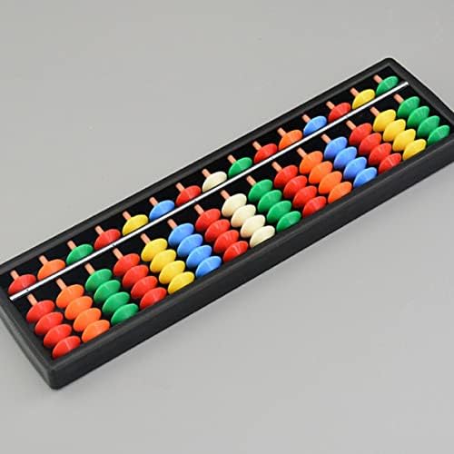 Nirelief Abacus Китайски 15-Цифрен Математически сметки Soroban Детски Математически инструменти за Компютри за децата, занимаващи се с Изчисления и аритметиката Математиче?