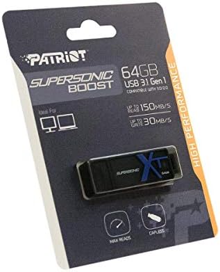 Флаш памет Patriot Memory Supersonic Boost XT USB 3.0 до 8 GB (PEF8GSBUSB)