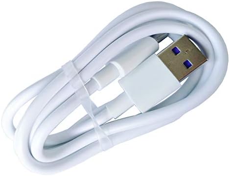 Адаптер UpBright 5, ac/dc, Стенно Зарядно + USB кабел за зареждане Type-C, захранващ кабел, USB-C е Съвместим с Slavi Professional reSURGE Shaver 17300, Литиево-титановая Фолио, Зарядно устройство за