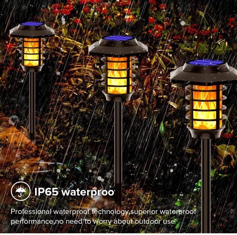 JYDQM 2 в 1 Соларни led лампи за Косене на Външни Непромокаеми Факельные Светлини за Вила, Двор, Беседка, Озеленени Тела (Цвят: A, Размер: