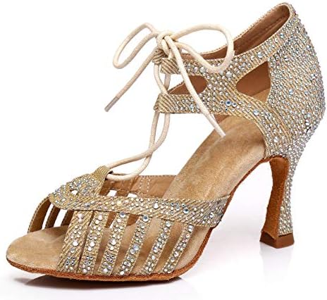 Pierides/ Дамски Обувки за Танци балната зала С пайети, Обувки за Латино Салса, Сватбени Обувки За Танци