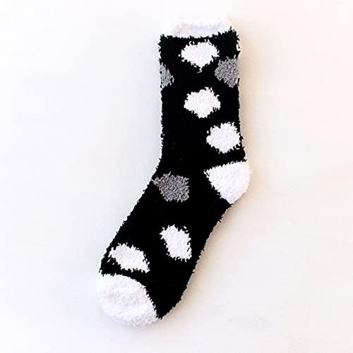 Коледни Чорапи За Жените, Чорапи От Коралов Руно, Чорапи На Райета, Цветни Леки Спортни Мъжки Чорапи До Коляното