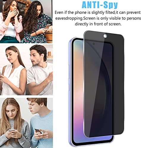 Anbzsign за Samsung Galaxy A54 5G с [2] Защитно фолио за обектива на камерата и [2] Защитно фолио за екран неприкосновеността