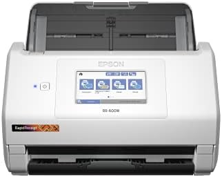 Epson RapidReceipt RR-600W Безжичен Настолен цветен двустранен скенер проверки и документи и RapidReceipt RR-70W, Безжичен мобилен скенер на