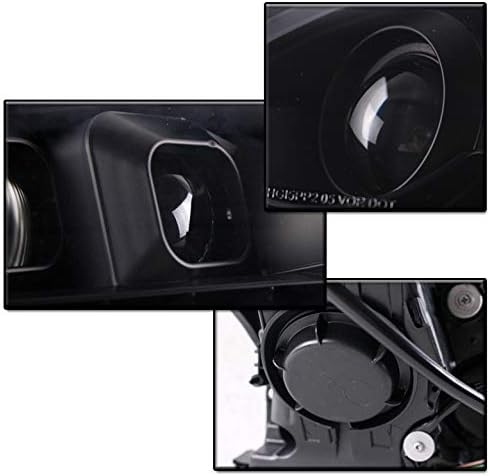 ZMAUTOPARTS led сериен сигнал DRL, черно проектор, фарове, лампи за 2008-2015 Infiniti G37/Q60 2DR
