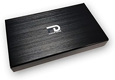 Преносим твърд диск Fantom Drives FD 4 TB за Xbox - USB 3.2 поколение 1-5 gbps - Алуминий - Черен - Съвместим с Xbox One, Xbox One S,
