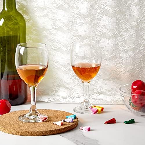 88 Бр. Набор от Шармов за вино, чаши за вино, който включва Цветни Маркери-Шармы за напитки с Пискюли, Етикети, Златни, Сребърни Пръстени