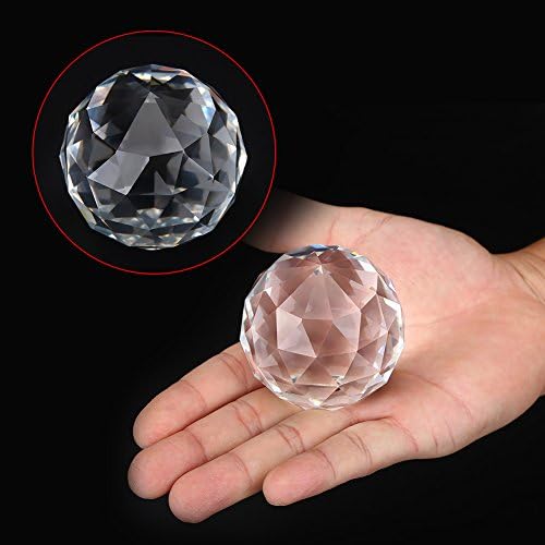 Кристална Топка Jacksking, 1бр 60/80 мм Прозрачни Кристални Призми Стъклена купа За Домашен интериор на Хотела Профили Горещо, Стъклена