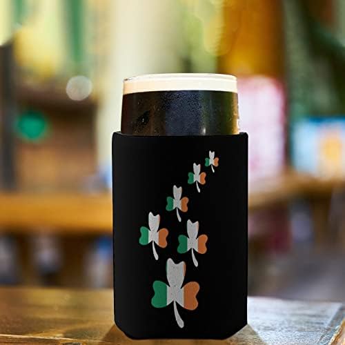 Ирландското Знаме на Детелина за Многократна употреба Ръкави за Чаши Кафе С Лед Изолиран поставка за Чаши с Хубав Модел за