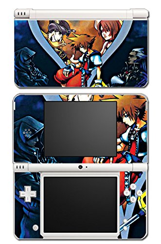 Kingdom Hearts Birth by Sleep 358/2 Сора видео игра Мики Vinyl Стикер на Кожата Стикер Калъф за системата на Nintendo DSi XL