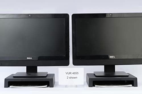 Сгъваема поставка за 2-инчов компютърен монитор Vu Ryte, Черна, Комплект от 2 части, VUR 4855
