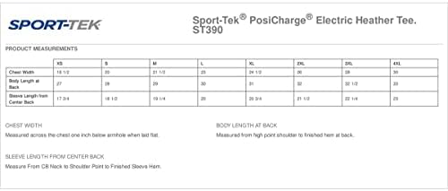 Тениска Sport-Tek PosiCharge Electric Хедър Tee. ST390
