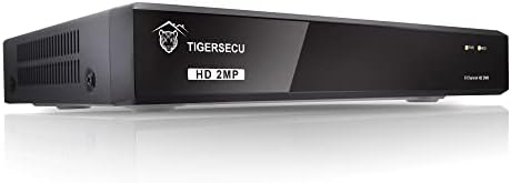TIGERSECU Super HD 1080P H. 264 8-канален Хибриден 4-в-1 video recorder сигурност НРВ, подкрепя камера D1/AHD/TVI/CVI (Камера и твърд диск