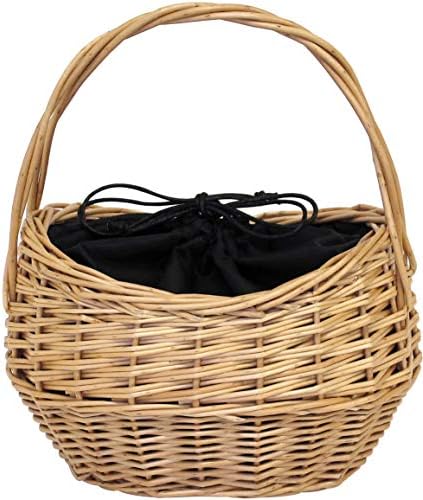 Уилоу чанта от върба (ДАЙКАЙ) с две кошници, 28×19×18(31)( (19 ×14) см, двойна дръжка