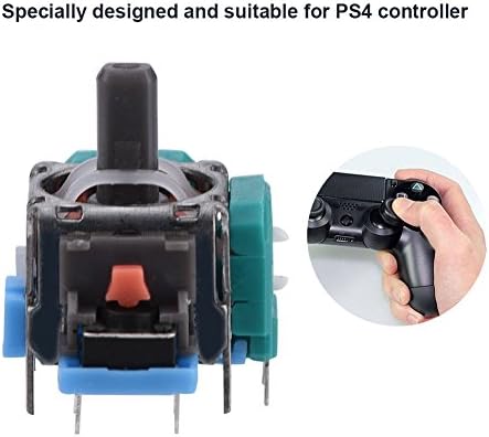 Vipxyc 3D Джойстик, 2 бр. Аналогови Джойстика 3D Джойстик Подмяна на Джойстик За палеца Сензор Рока PS4 резервни Части за Контролер PS4