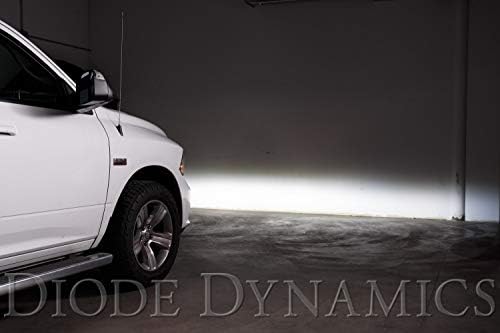 Комплект led фарове за мъгла, фаровете Diode Dynamics SS3, съвместим с Ram 1500 2013-2018, Бяла SAE Fog Max