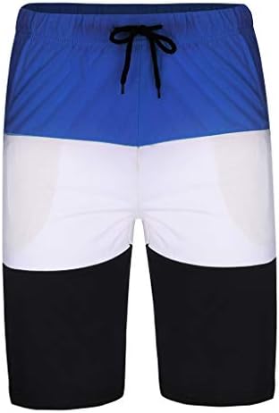 MARLLCO Мъжки Облекла от 2 части, Къса Комплекти, Лятна Ежедневна Спортна Тениска За Тренировка на мускулите в Залата