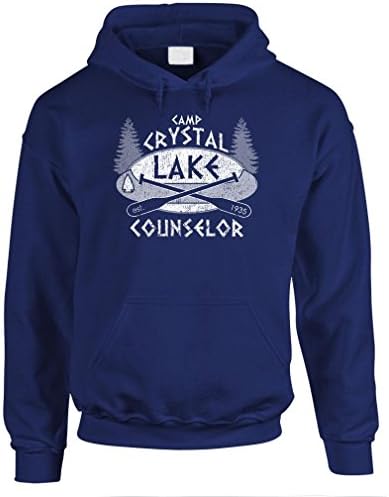 The Goozler Camp Crystal Lake - Хоррор Джейсън Хокей - Мъжки Пуловер С качулка