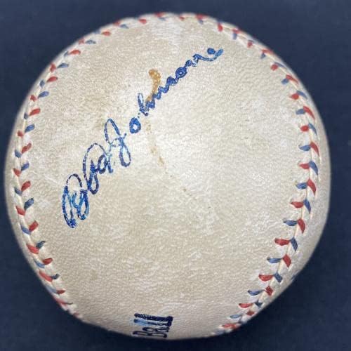 Официален представител на Американската лига бейзбол с автограф Тая Кобба /DNA LOA HOF - Бейзболни топки с автографи