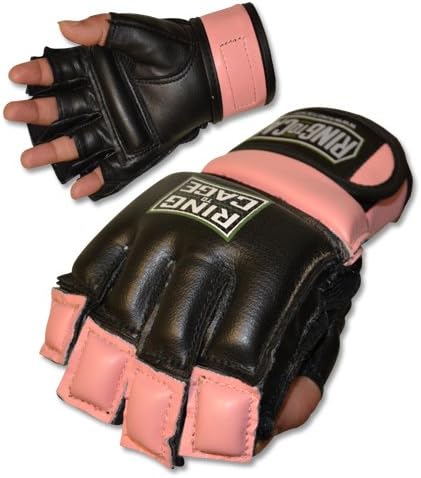 Дамски ръкавици за фитнес чанти за ММА-кикбоксинга Ring to Cage - Лилав (Лавандула) или Розов цвят - Малък или среден размер