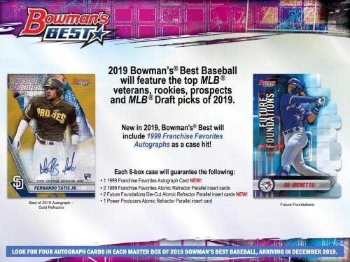 Най-добрите бейзбол Кутия за хоби Боумена 2019 г. - Восъчни Опаковки за Бейзбол