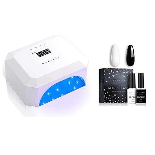 Makartt Акумулаторна UV-Led Безжична Лампа за нокти Aurora 36 W Професионален Сешоар За нокти Комплект С Набор от гел-лакове