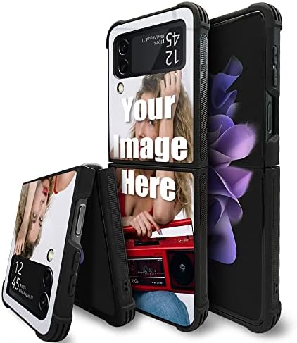 Обичай Калъф за телефон Samsung Galaxy Z Flip 3 5G Премиум-клас, Противоскользящий, Здрав Защитен калъф от TPU, Индивидуално, Направете