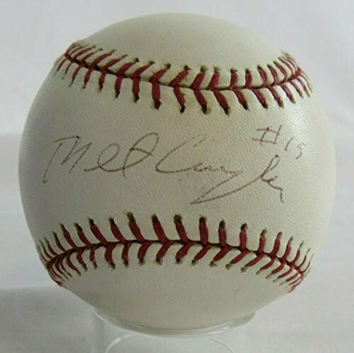 Милт Kyler Подписа Автограф Rawlings Baseball B102 - Бейзболни Топки С Автографи
