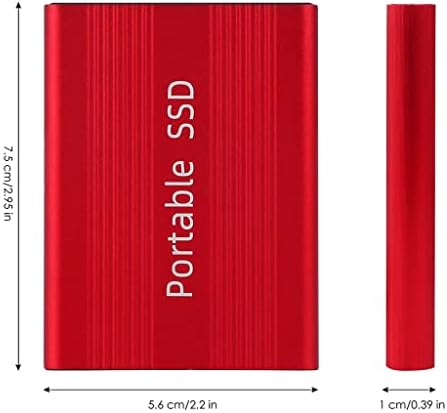 XXXDXDP Портативни SSD, USB 3.0 USB-C 1 TB 500gb Външен твърд диск на 6.0 Gb/сек. Външен твърд диск за десктоп камера на лаптоп или сървър